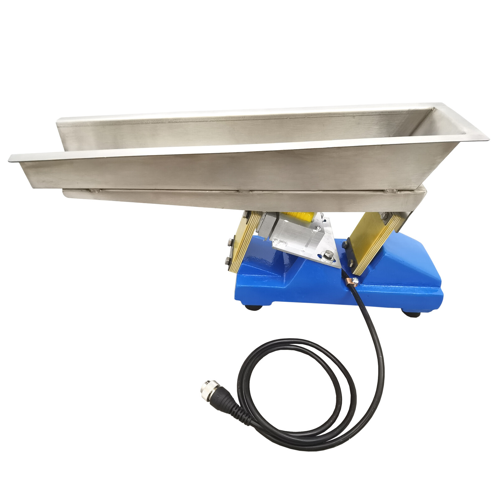 GZV-3 Small Vibrating Feeder Electromagnetic Shaking Feeding Machine 1t/h 110V