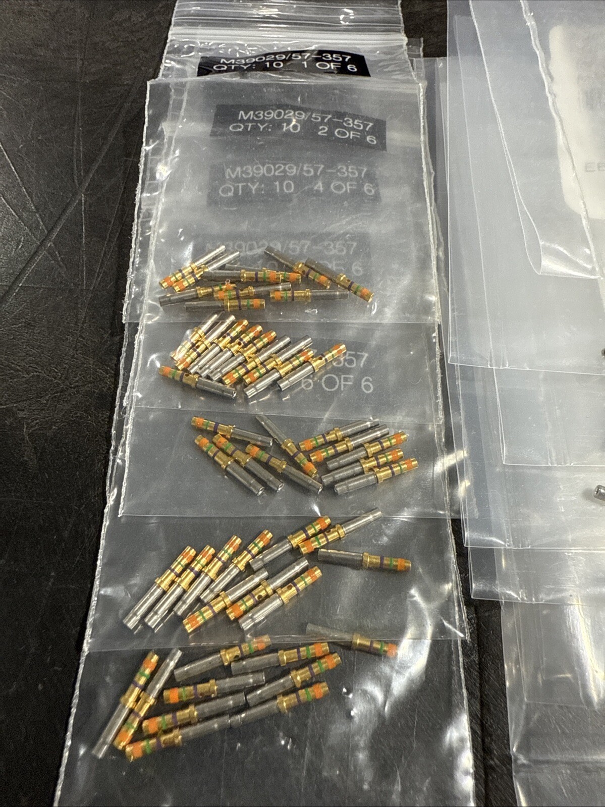 Amphenol Aerospace M39029/57-357 Mil Spec Contacts CONT SZ 20 QPL SKT -Lot of 98