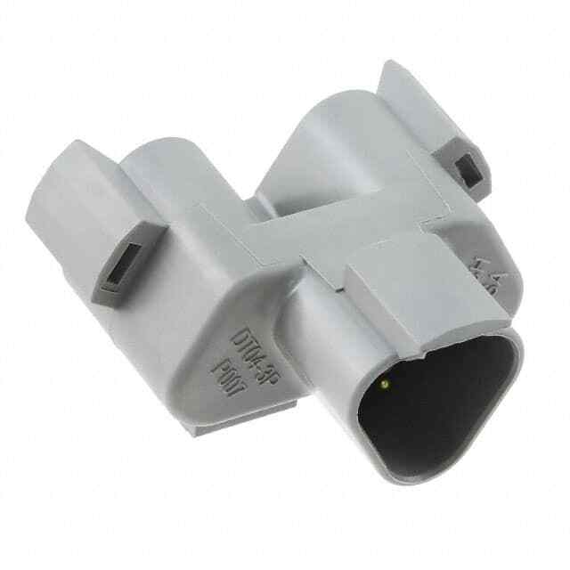 TE Connectivity / Deutsch Automotive DT04-3P-P007 Rectangular Connector Housi…