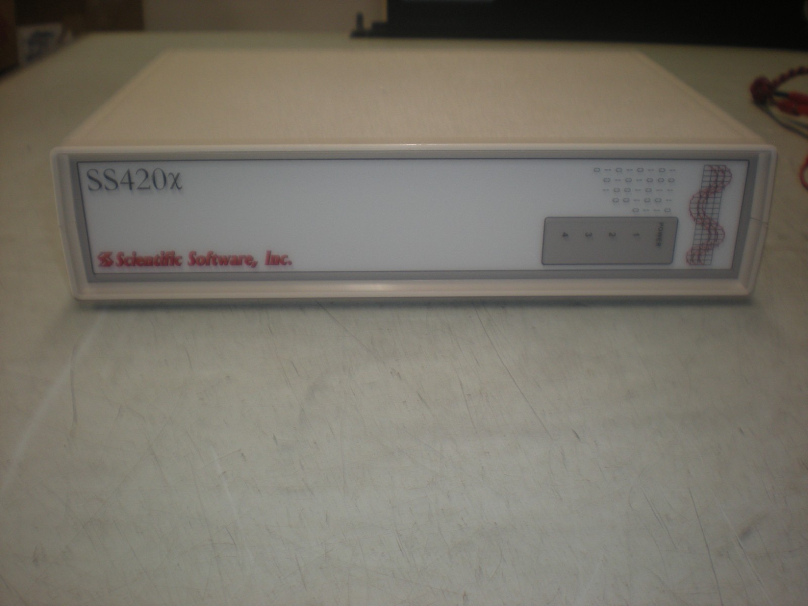 Scientific Software SS420X Analog to Digital Interface Box – Powers Up as Shown