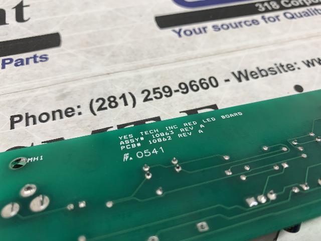 Yes Tech Red LED Board – 10863 – 10862 w/Warranty