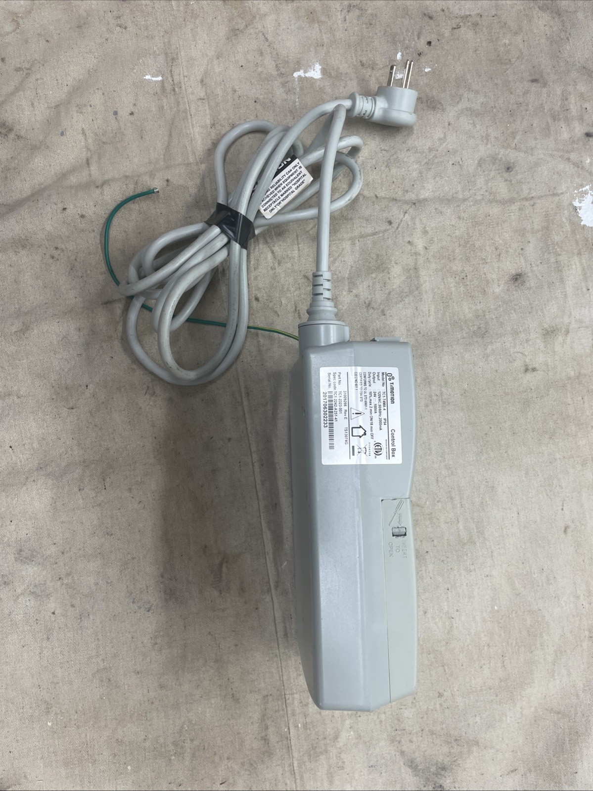 TiMotion TC1-T4MA-4 Control Box 120VAC 2000mA 24V—,100VA