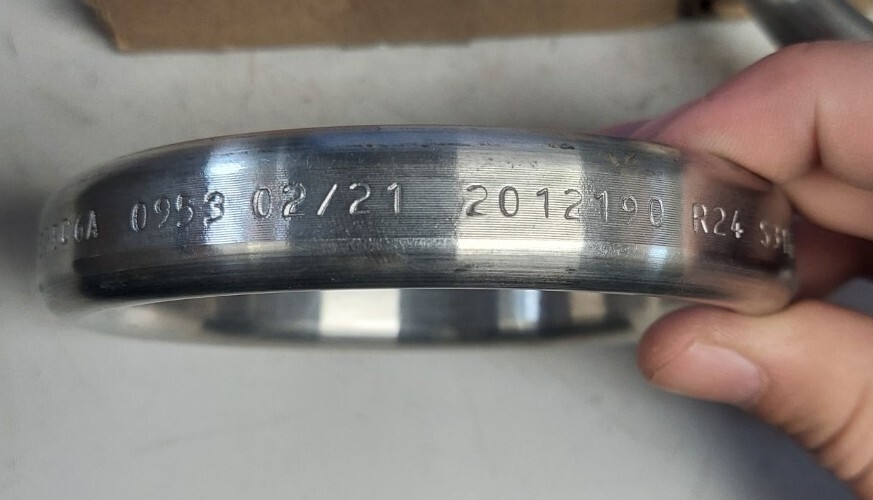 Lot of 2 – Wolar Steel Ring Sealing Joint Gasket R-24(OVL)