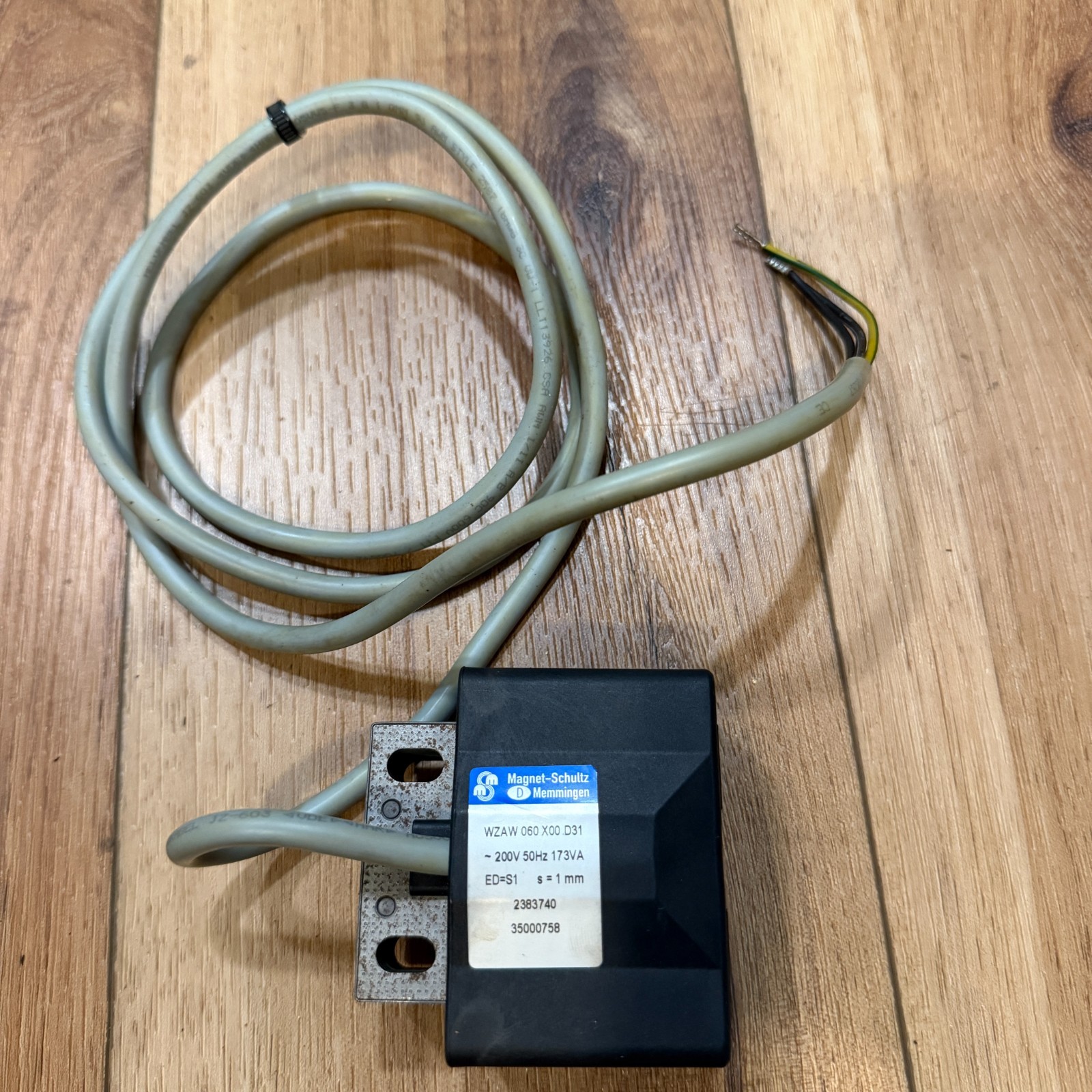 Magnet-Schultz WZAW 060 X00 D31 AC Electro Magnet Vibrator 200V 173VA