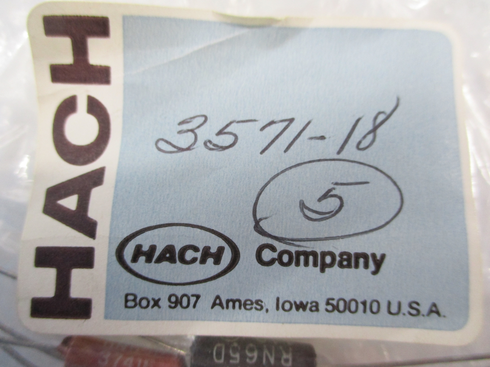 HACH 3571-18 RESISTOR NSMP