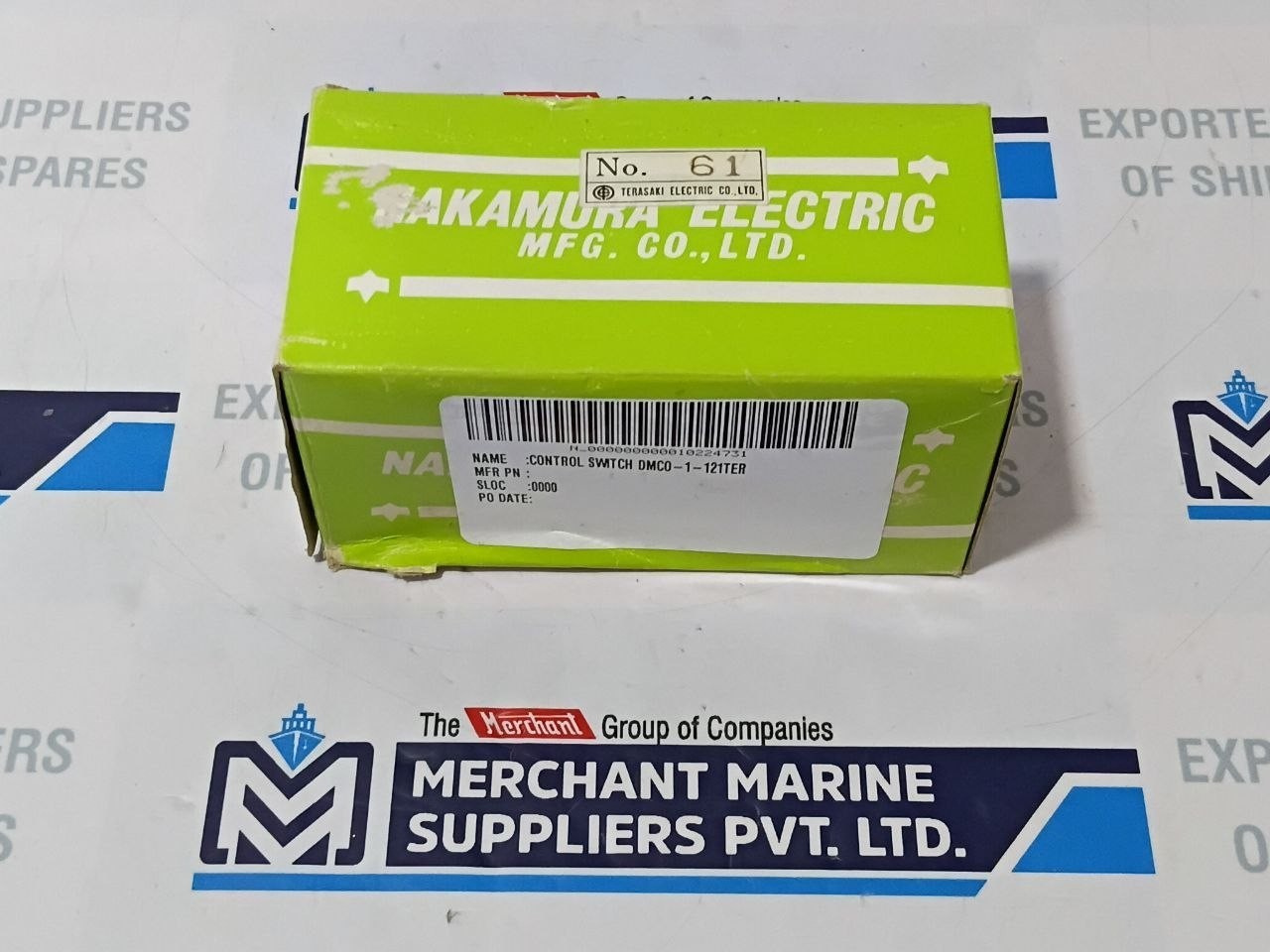 Nakamura Electric DM-20 Control Switch DMC0-1-121TER 41-17585 AC220V 15A