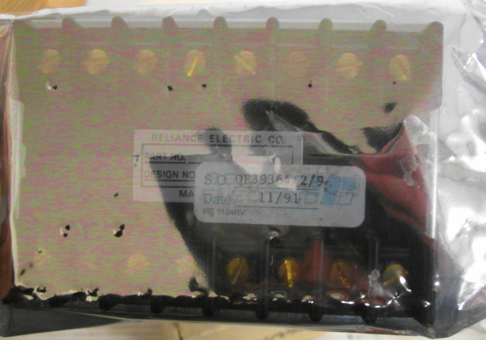 Reliance 0-50005-R Linear Voltage Time Unit