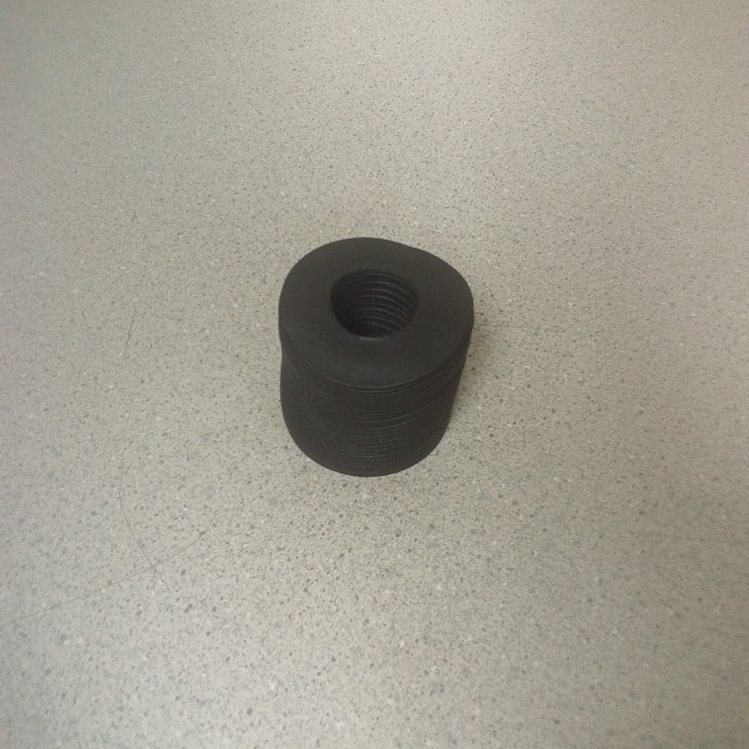 Universal Black Rubber Flexible Bellow, 3/4″ In. Dia. 1-1/2″ Resting Leng.