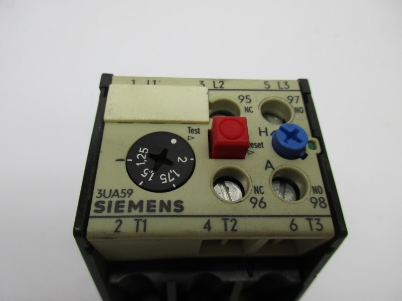 SIEMENS 3UA5913-1B 1.25-2A 600VAC UNMP