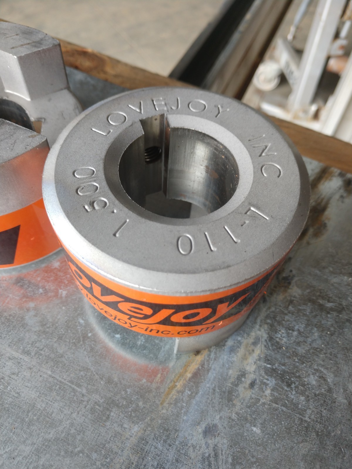 Lot of 2 LOVEJOY JAW COUPLING HUB L-110 1.500″ 1-1/2″ BORE BRAND NEW NOS