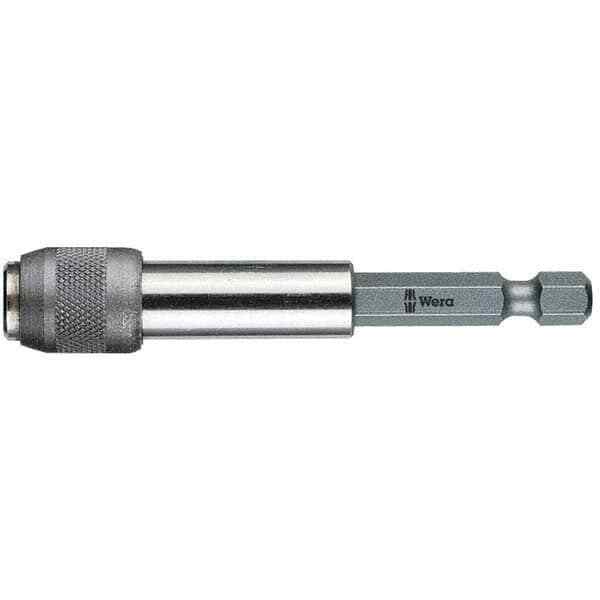 Wera 5053870001 Power Hex Bit Holder: 1/4″ Hex Drive, 3″ OAL