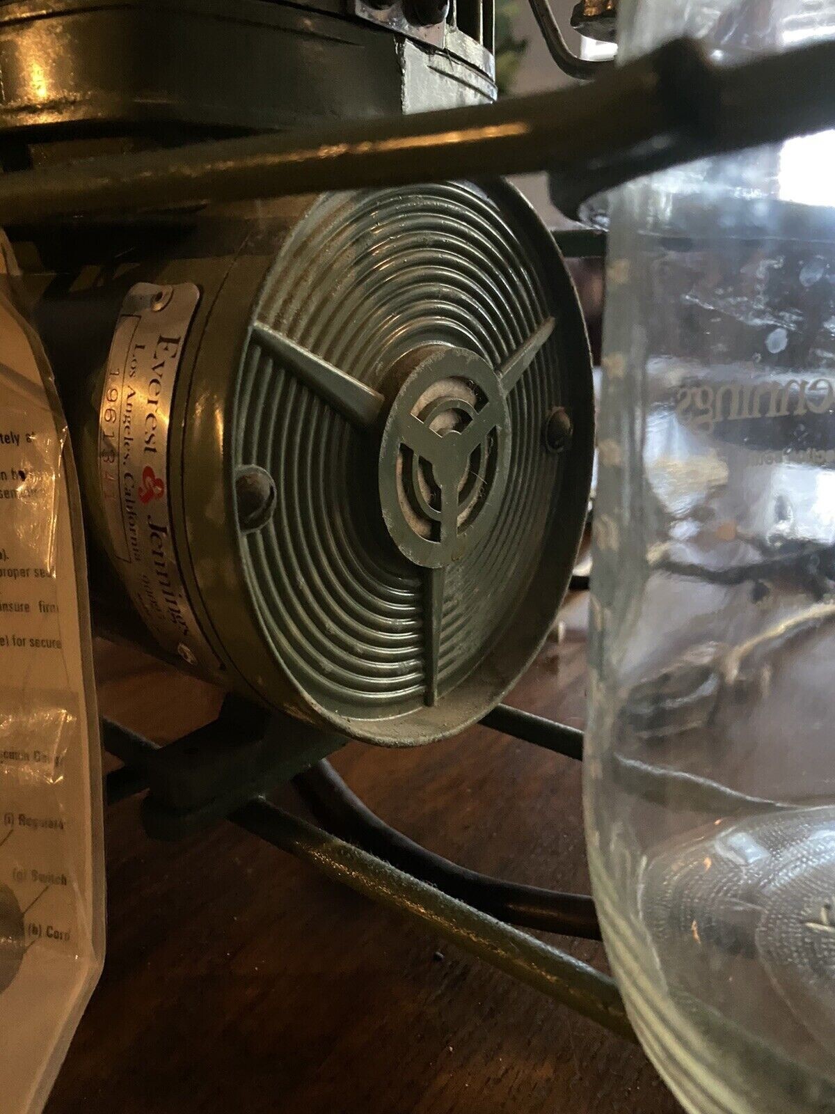 Everest & Jennings H-95 Lightweight Portable Aspirator Machine