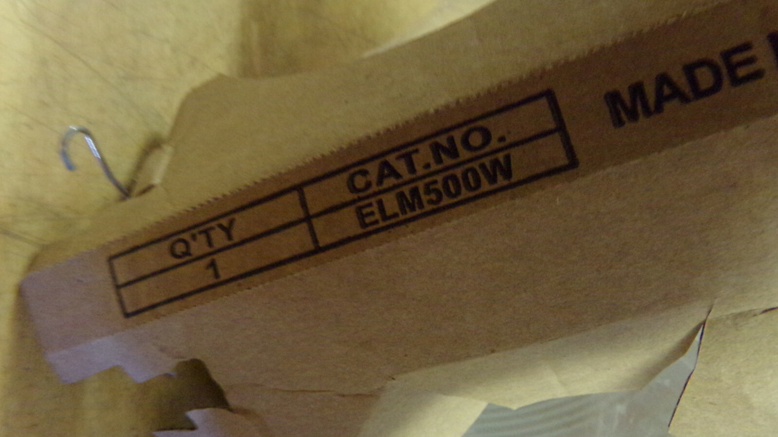 NEW Elco Lighting ELM500W *Free Shipping*