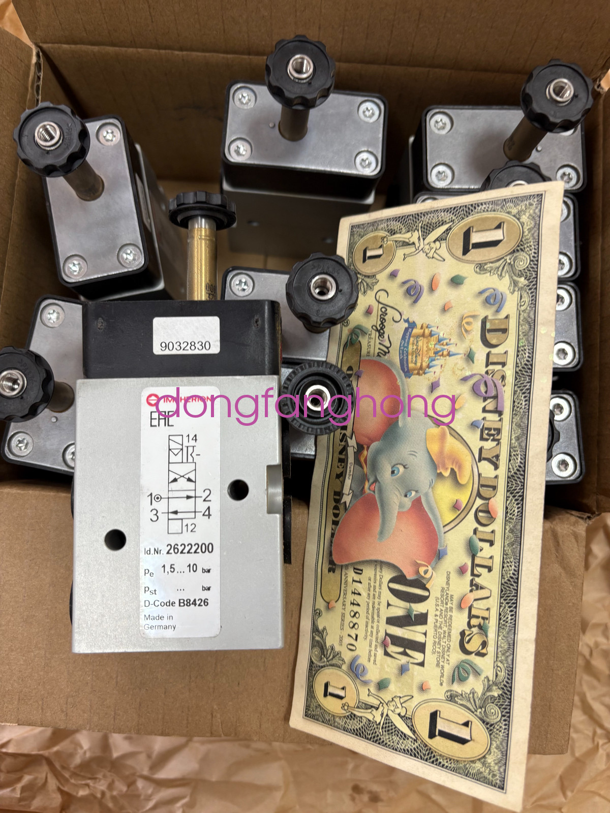 2622200 NEW IMI HERION (NORGREN) VALVE FedEx or DHL or UPS