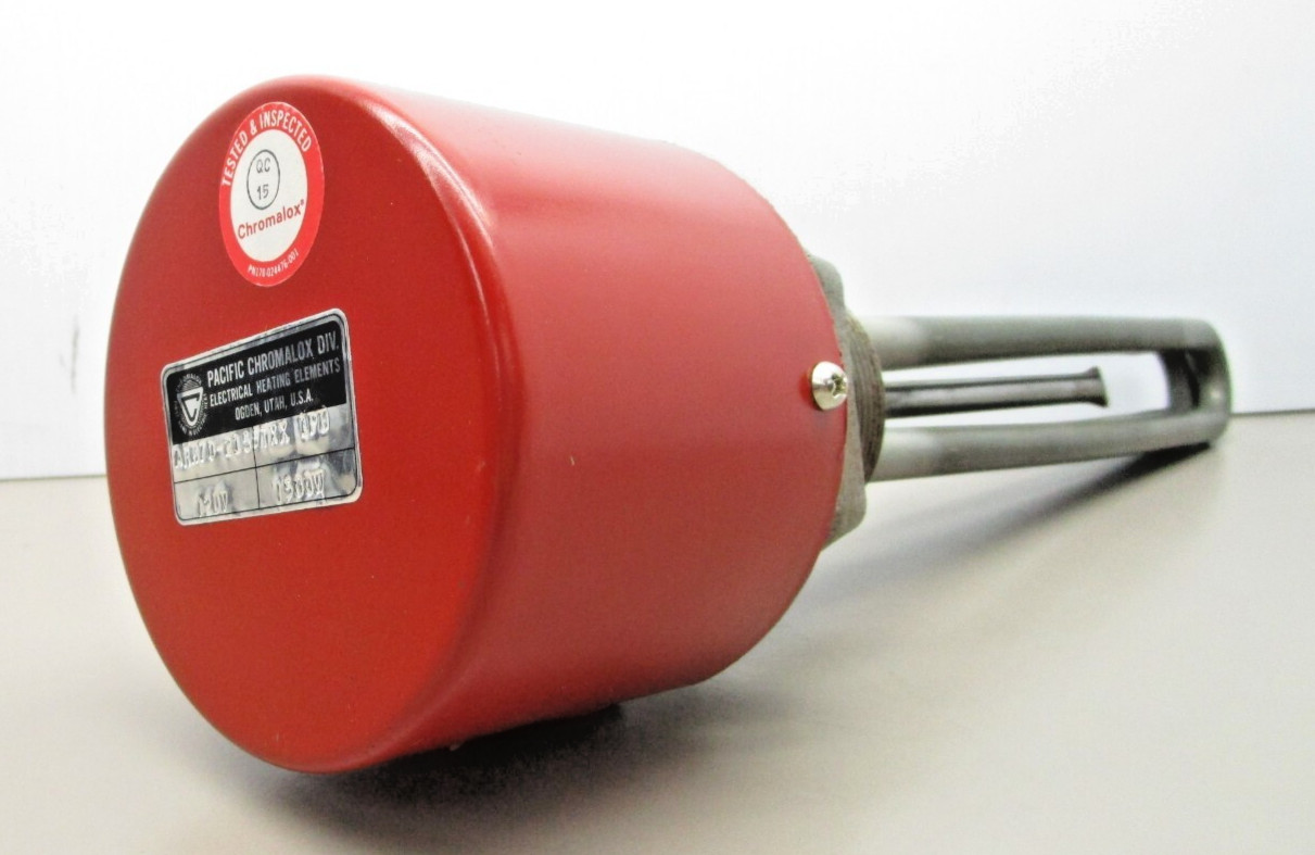 Chromolox ARMTO-2155TXX 12″ Immersion Heater 1PH 120V 1500W 2″ NPT Threads