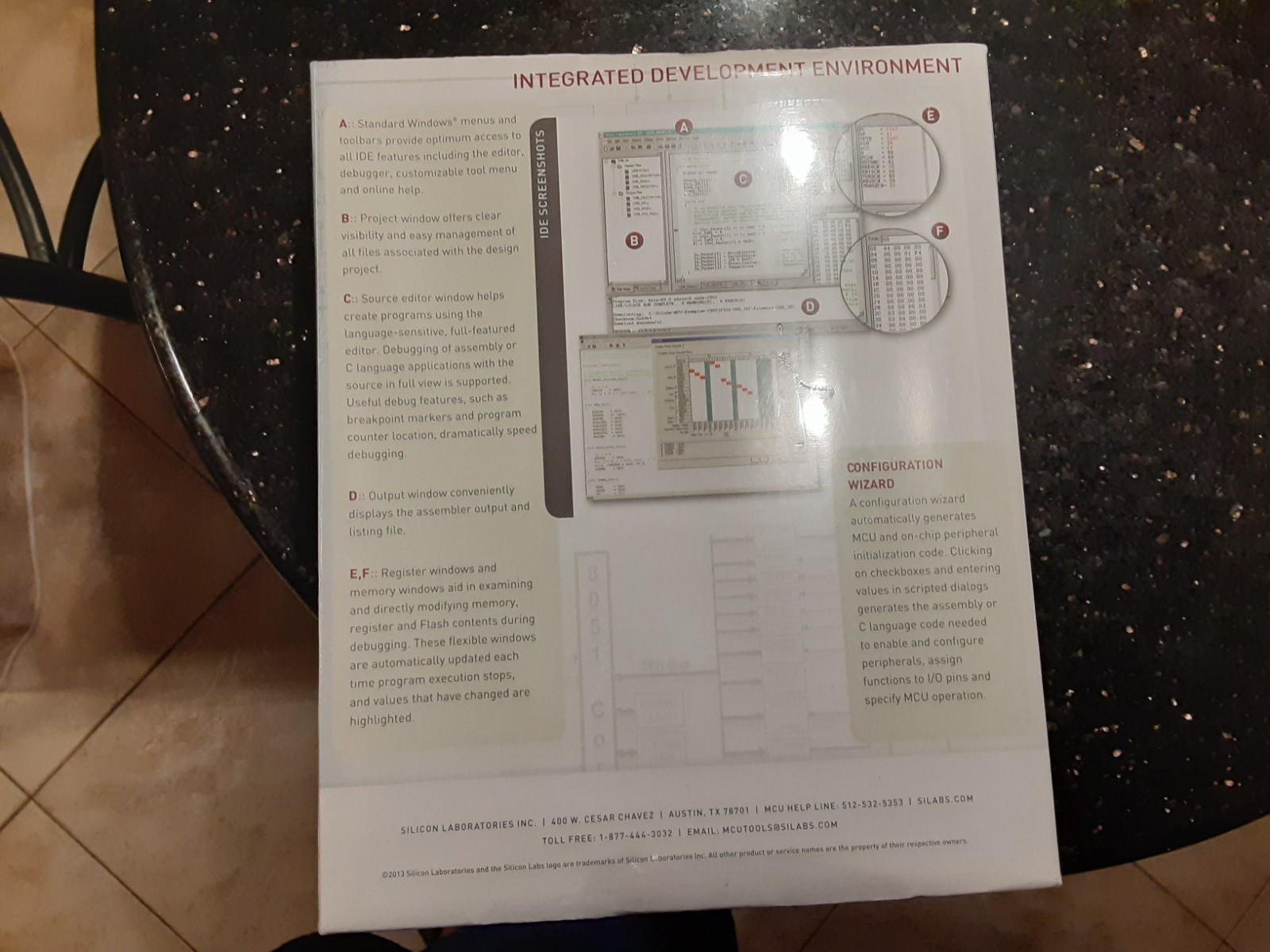 Silicon Laboratories Development Kit Type C8051F410DK