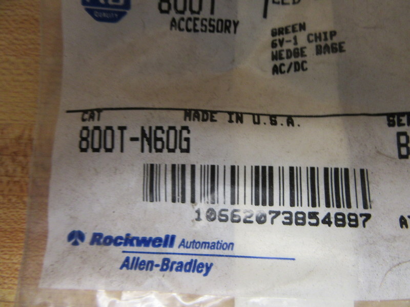 Allen Bradley 800T-N60G LED Lamp (Pack of 3)