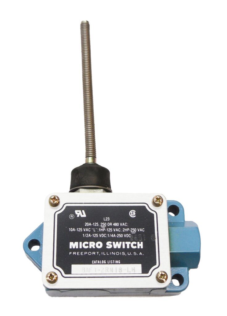 NEW MICRO SWITCH BAF1-2RN18-LH LIMIT SWITCH 20A 480VAC 250VDC