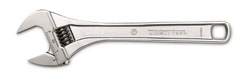 Wright Tool 9AC06 – Adjustable Wrench Maximum Capacity 15/16Inch Chrome – 6Inch