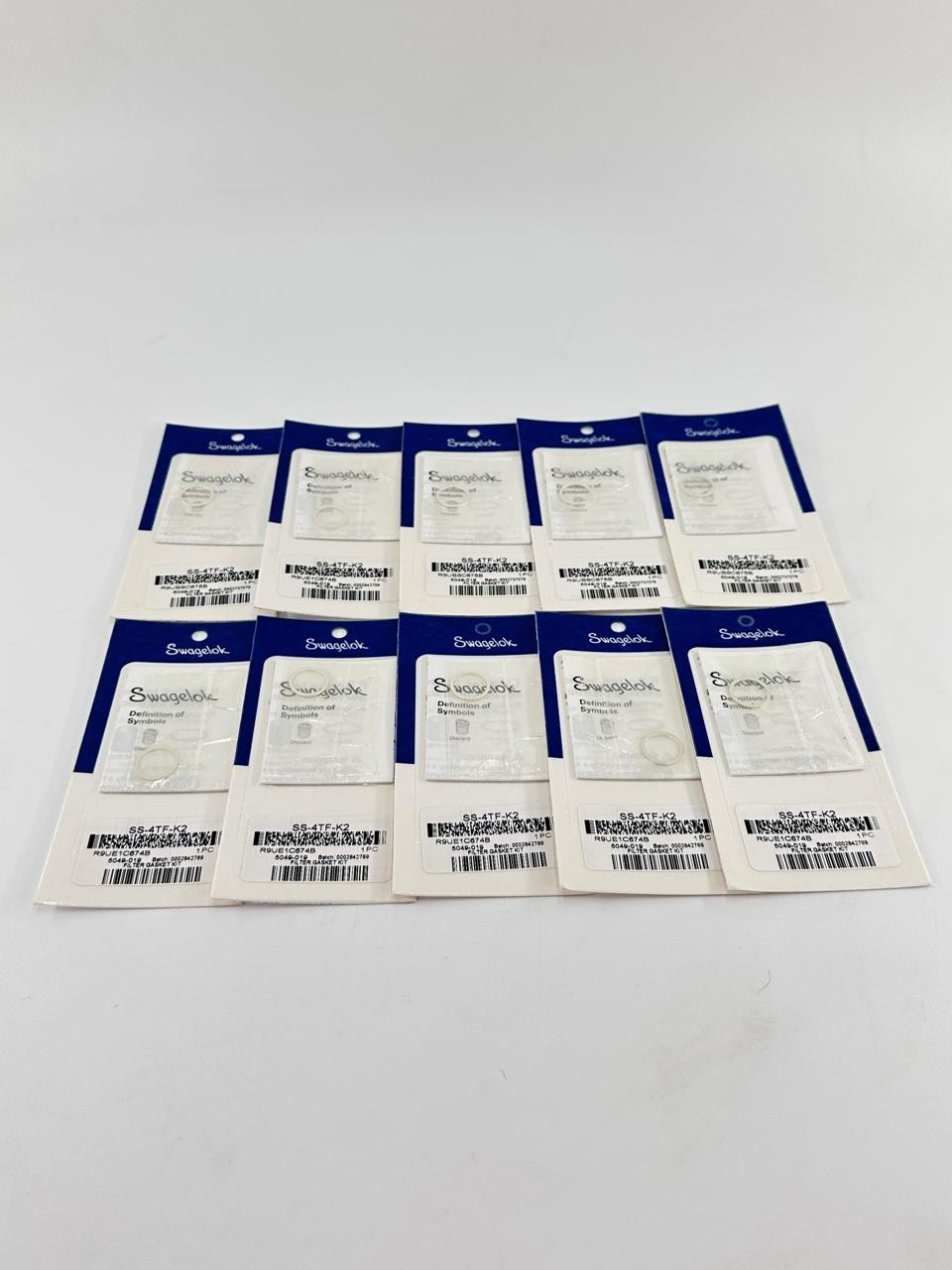 SWAGELOK FILTER GASKET KIT SS-4TF-K2 – LOT OF 10 PCS