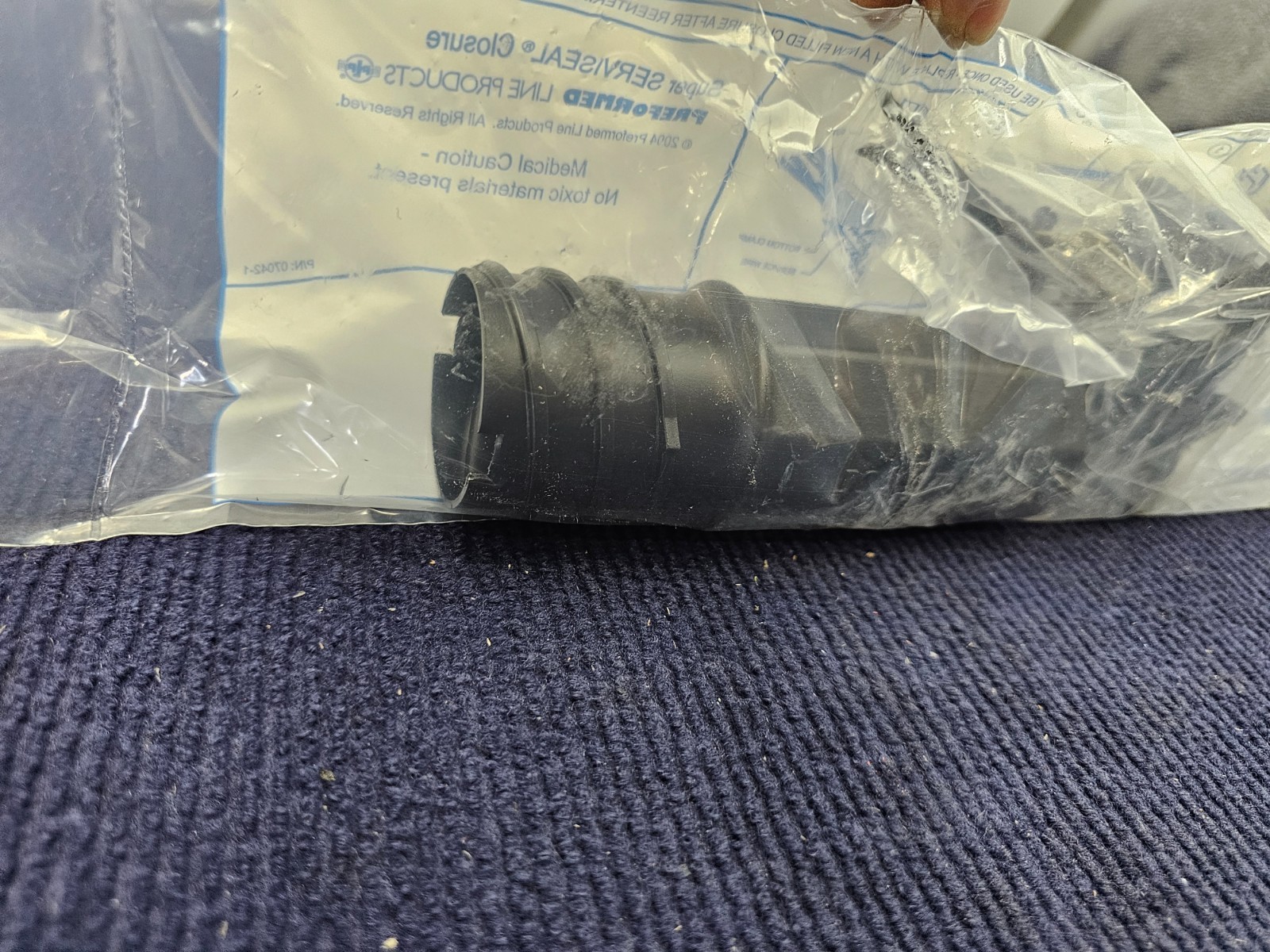 (QTY 3) Preformed Line Products 07042-1 Super SERVISEAL Closure Black