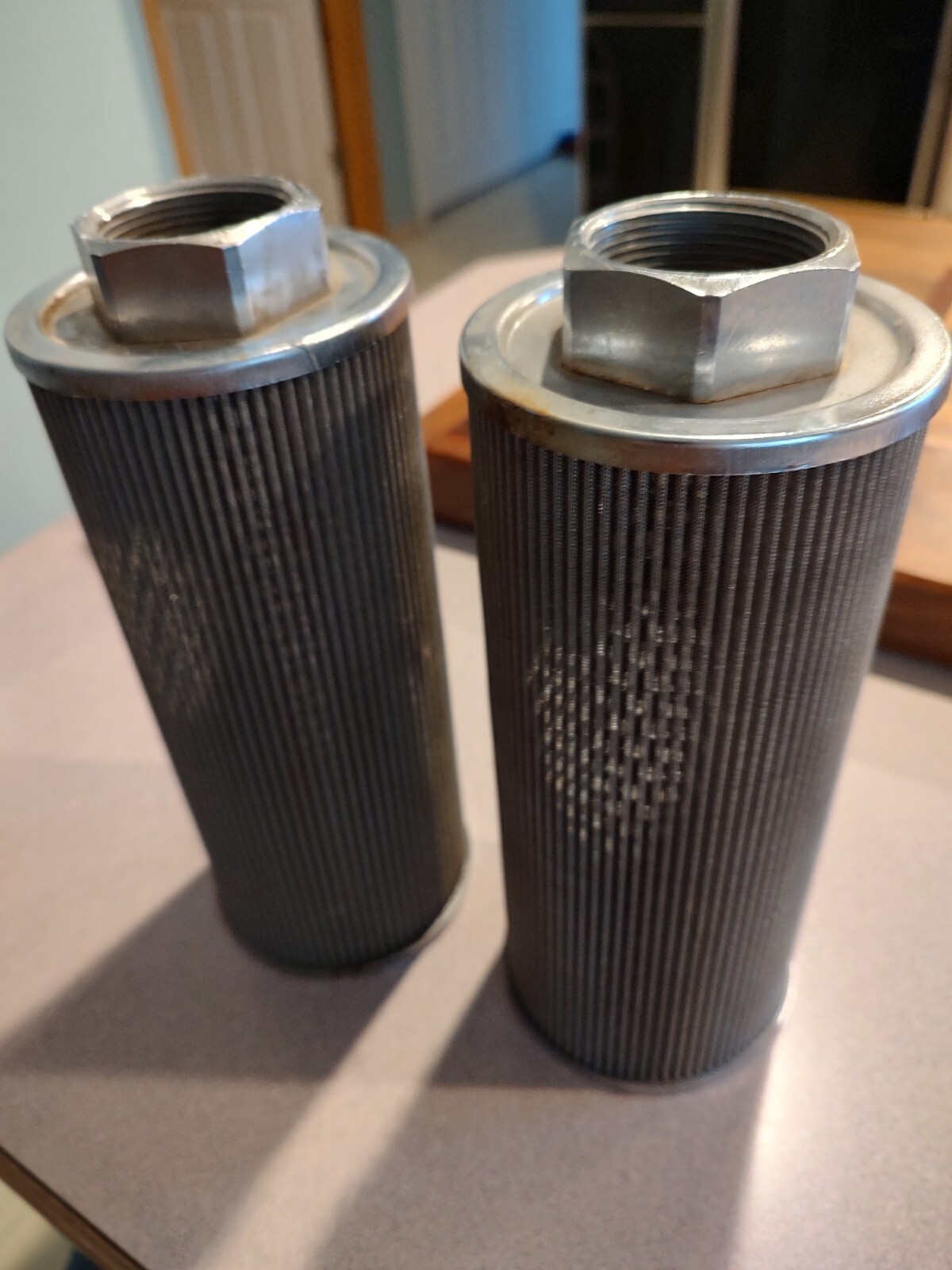 2 NOS INGERSOLL RAND 50-GPM #60 MESH HYDRAULIC FILTERS OF 3-12-10 #215241