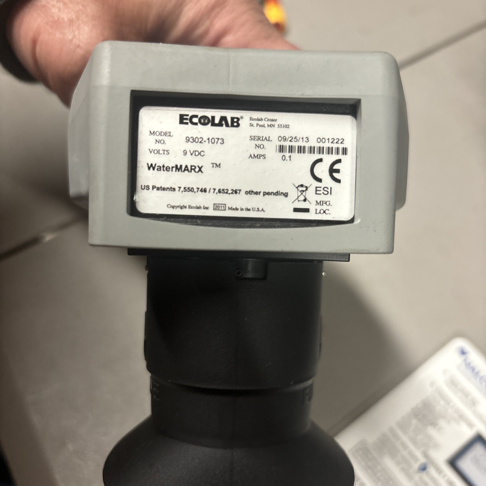 Nalco Trasar T1 LCD Display Handheld Pen Fluorometer Ecolab OM-0249- GREAT COND