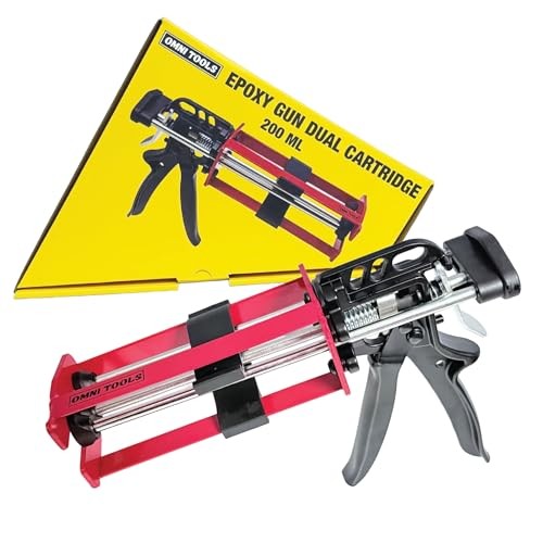 LAUCO Epoxy Gun Dual Cartridge 200 ml, Dual Cartridge Epoxy Gun, (33093)