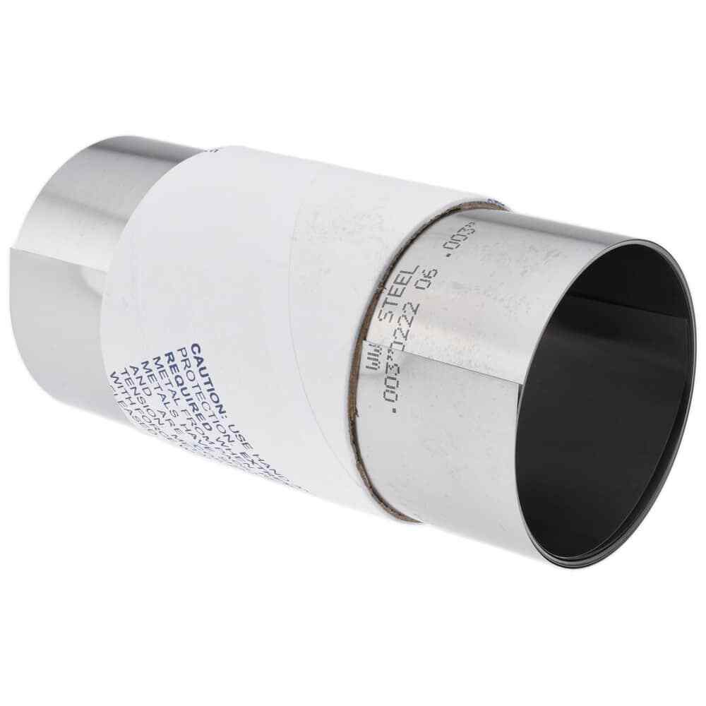Shim Stock: 0.003” Thick, 100” Long, 6″ Wide, 1010 Low Carbon Steel