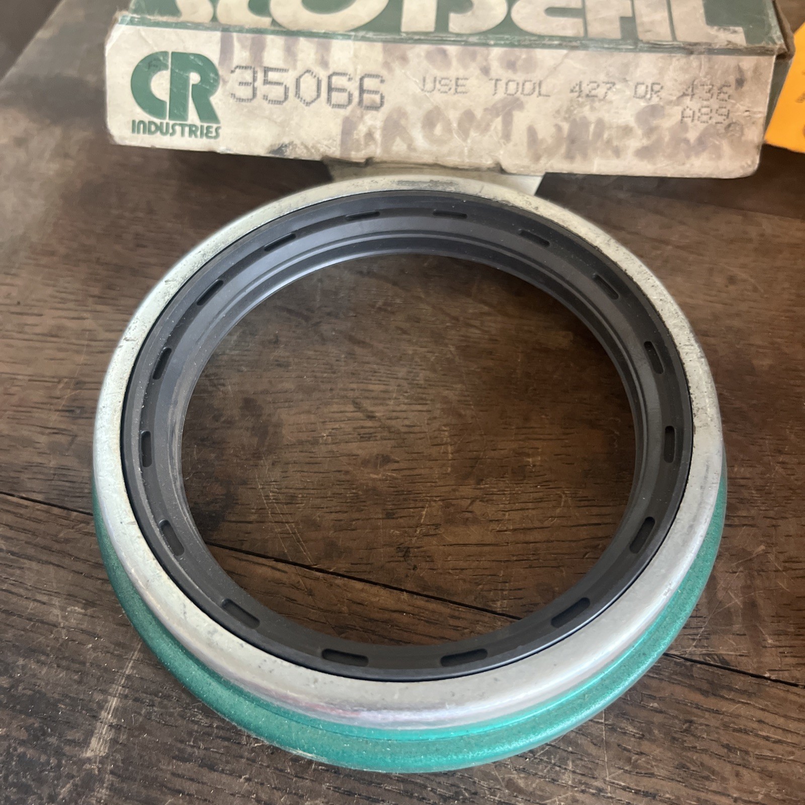 NOS CR Chicago Rawhide Scotseal Classic Truck Wheel Seal 35066