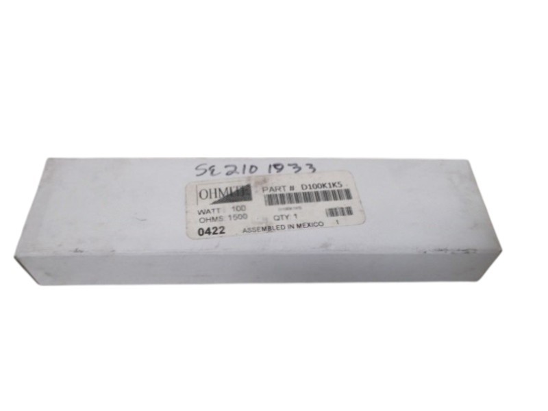 OHMITE D100K1K5 RESISTOR (WHITE BOX) NSMP