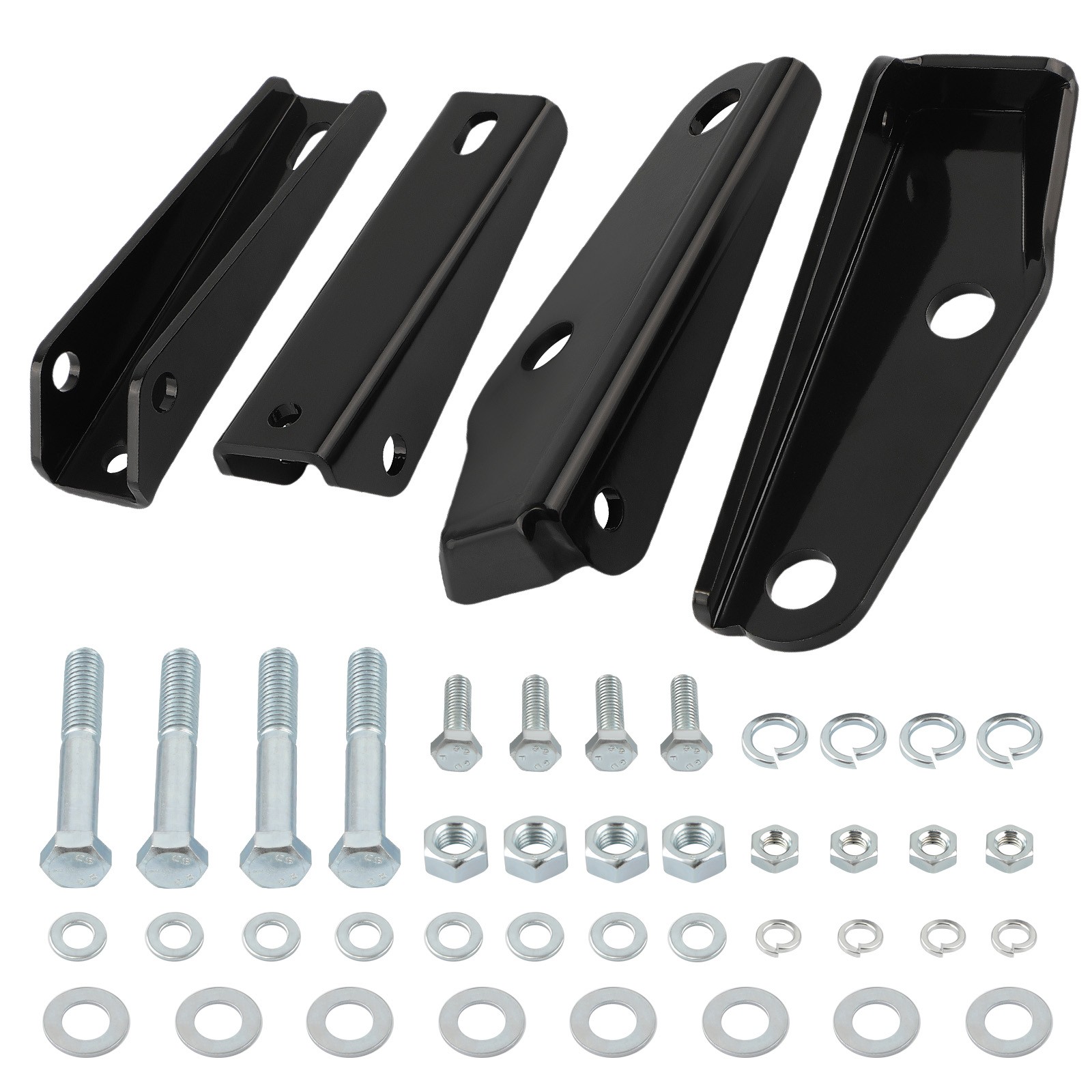 Rear Shock Relocation Kit Fit For Chevy C10 C20 GMC C15 Pickup 1963-1972 Lowered