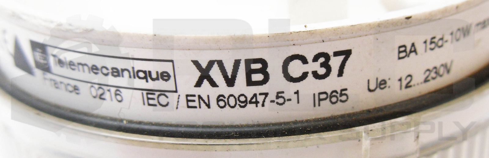 LOT OF 4 TELEMECANIQUE XVB C34 RED STACK LIGHT W/XVB C35 W/XVB C36 W/XVB C37