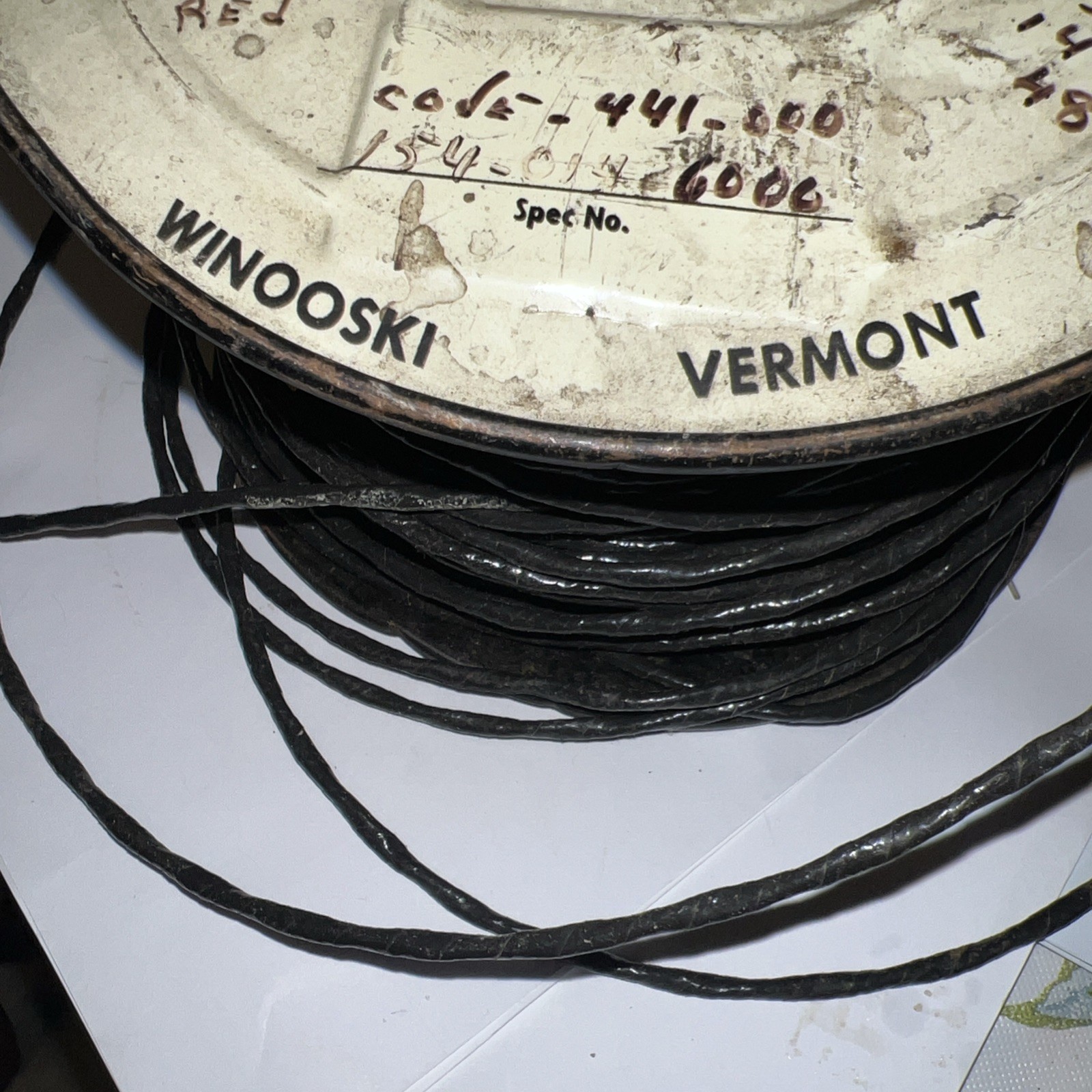 Teflon high temperature wire military grade 457 Feet 2 Conductor Silver shield
