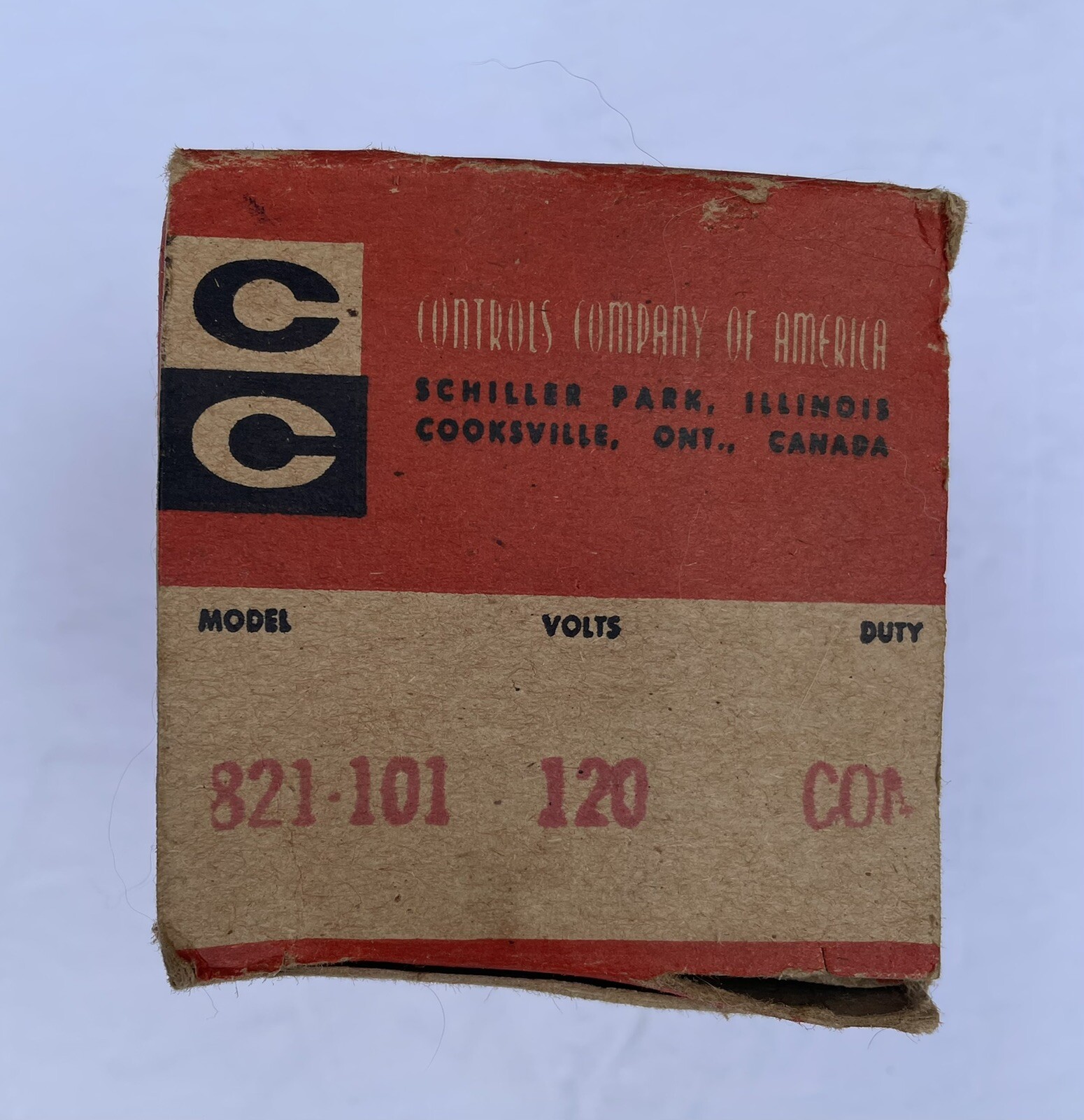 Control Company of America Solenoid Coil Pack 821-101-2 120 V 60CY