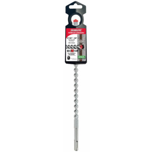 Diablo Rebar Demon SDS-Plus 4-Cutter Carbide Hammer Drill Bit