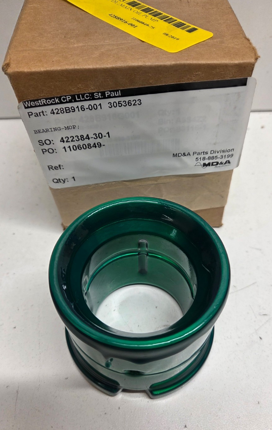 NEW IN BOX! WESTROCK MAIN OIL PUMP BEARING 49513-01-3 428B916-001