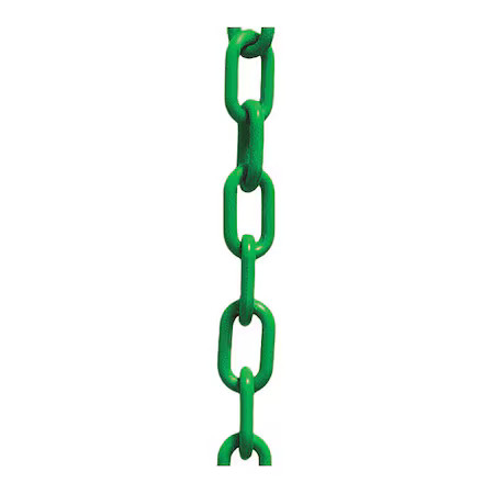 Mr. Chain Plastic Chain,2″ x 100 ft.,Green 50004-100 Mr. Chain 50004-100