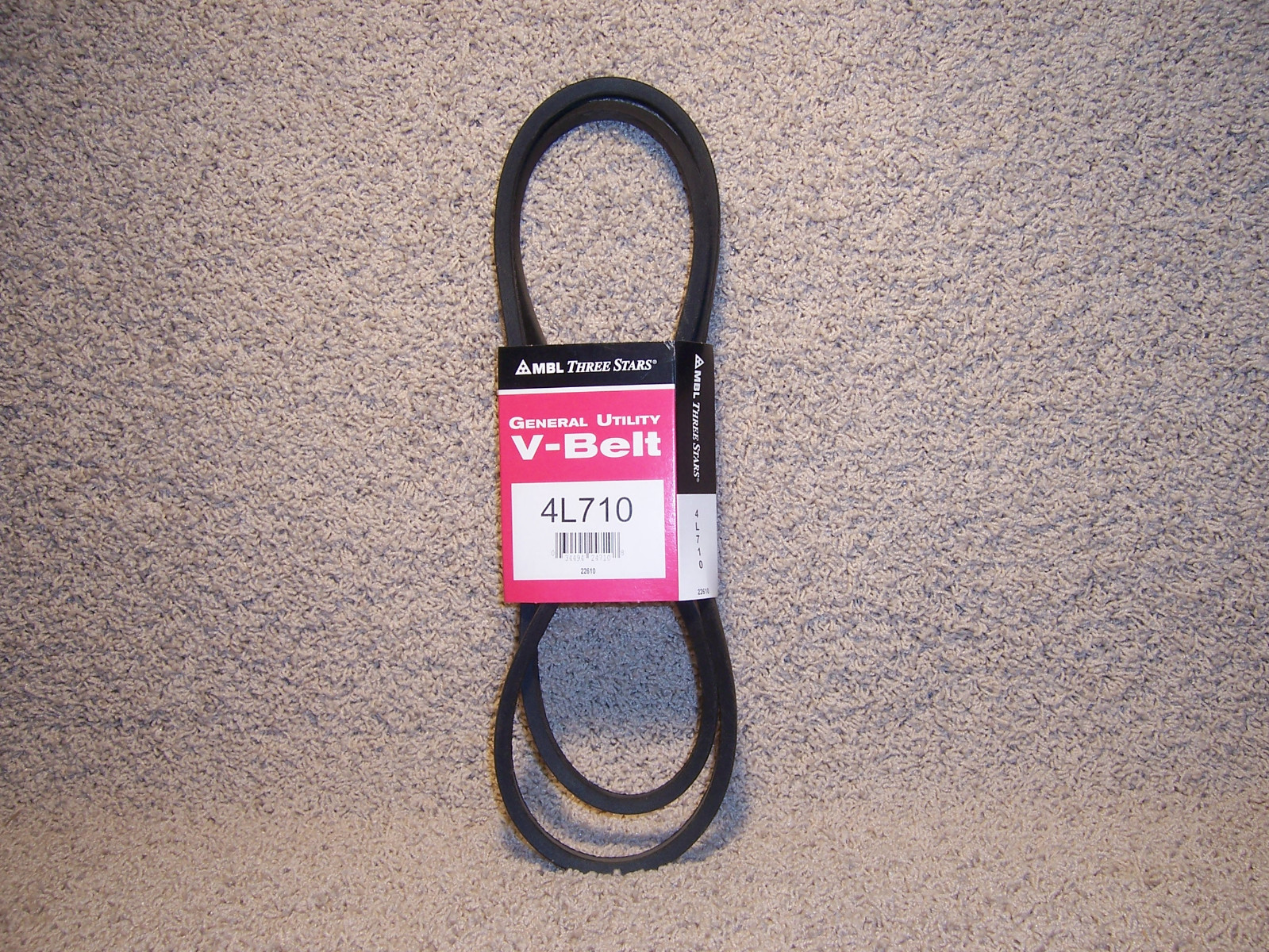 MBL Three Stars 4L710 Belt V-Belt Utility Long Life Free Shipping