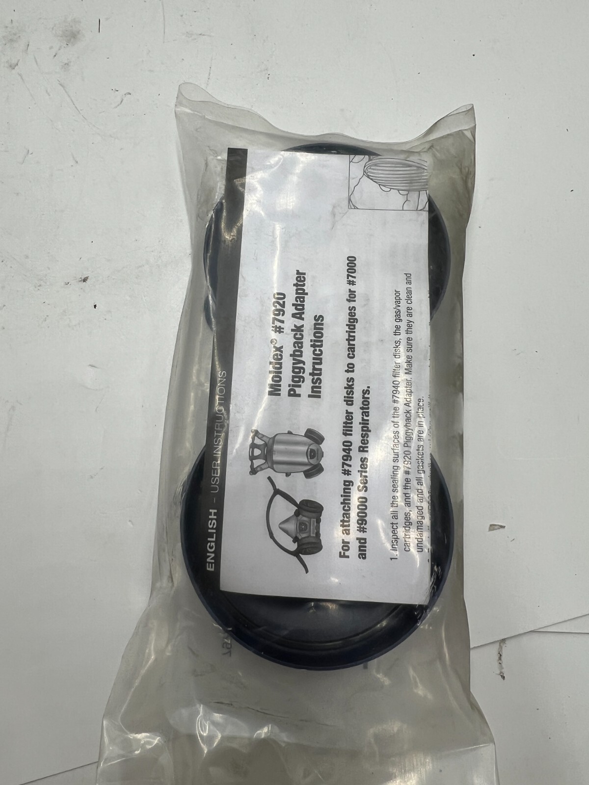 ( 4 packs of 2=8 ) ) Moldex 7920 Piggyback Adapter Filter Disk