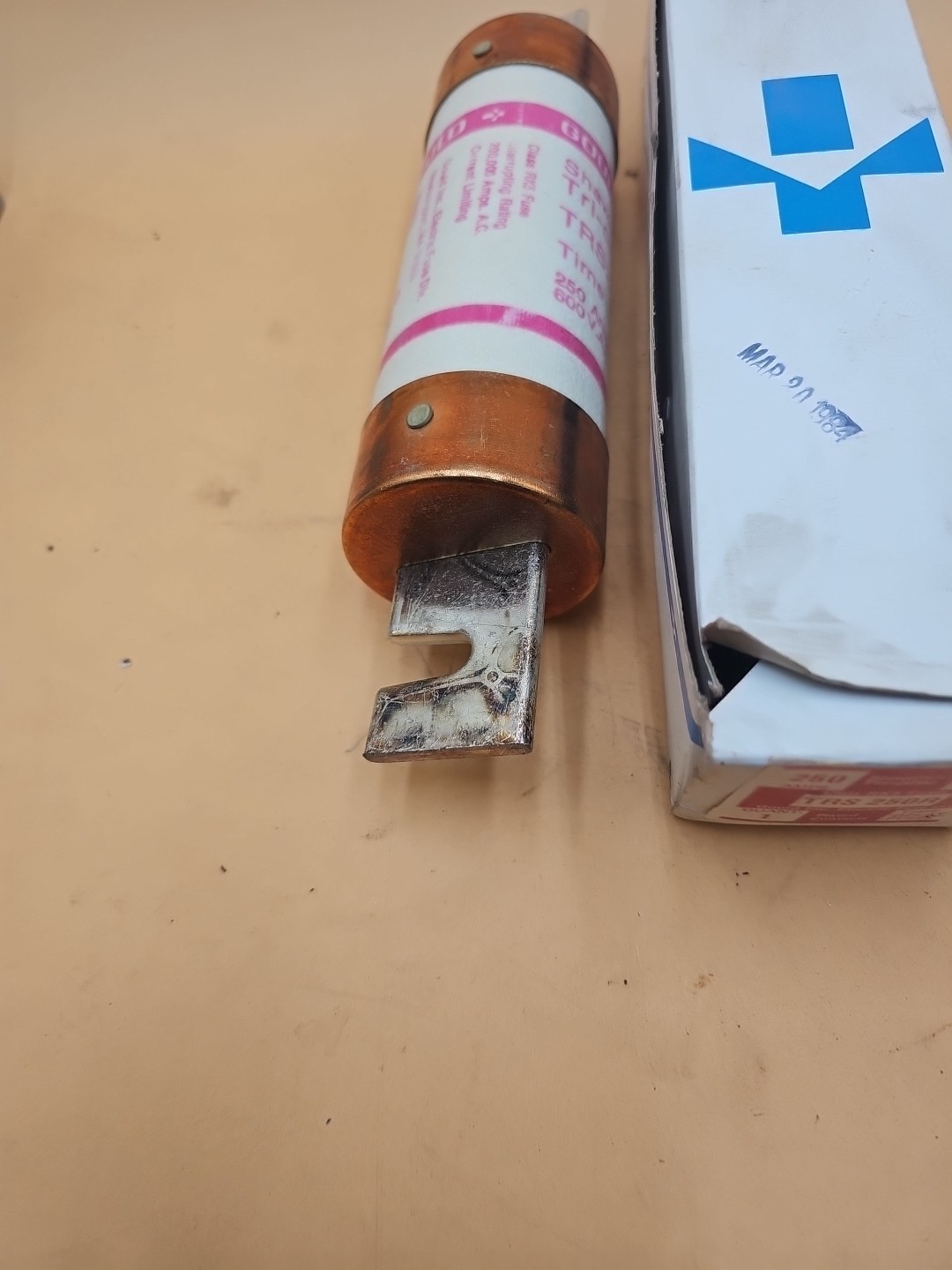 Gould Shawmut Tri-Onic TRS-250R 250 Amp Time Delay Fuse