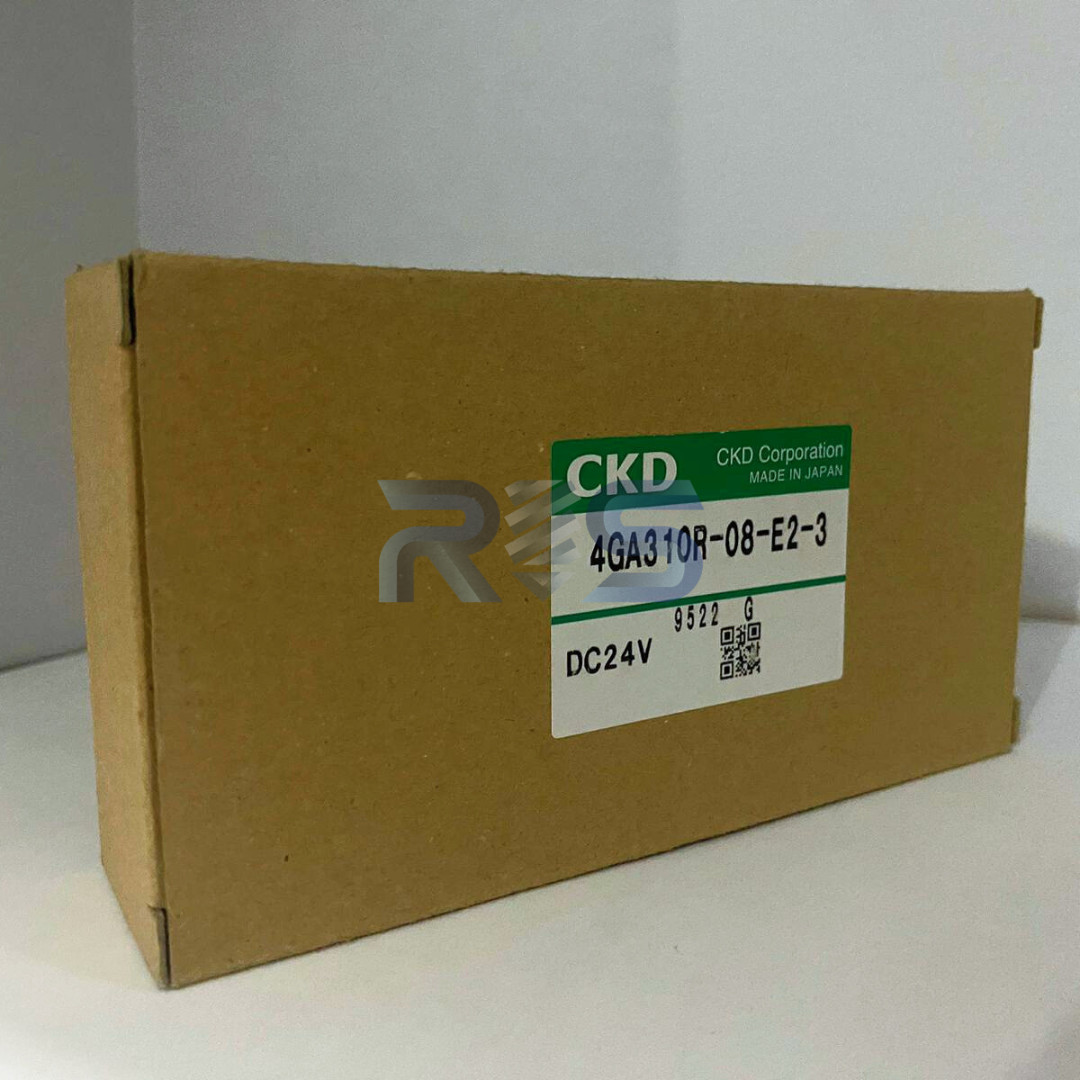 4GA310R-08-E2-3 3, 5-port pilot operated valve CKD