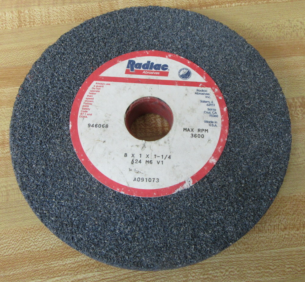 Radiac Abrasives A21 M6 V1 Grinding Wheel A21M6V1