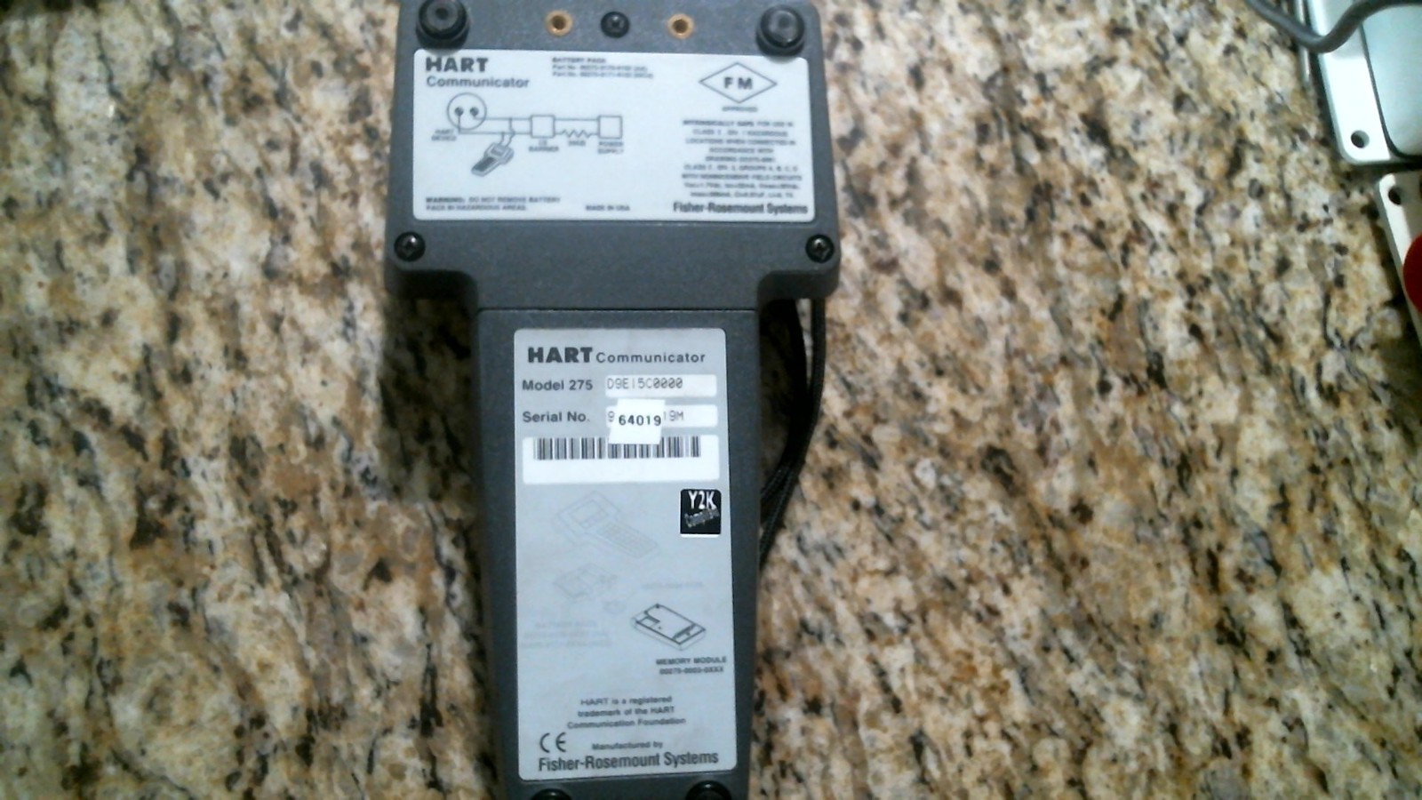 HART COMMUNICATOR D9E15C0000 FIELD COMMUNICATOR SMART TRANSMITTER -FREE SHIPPING