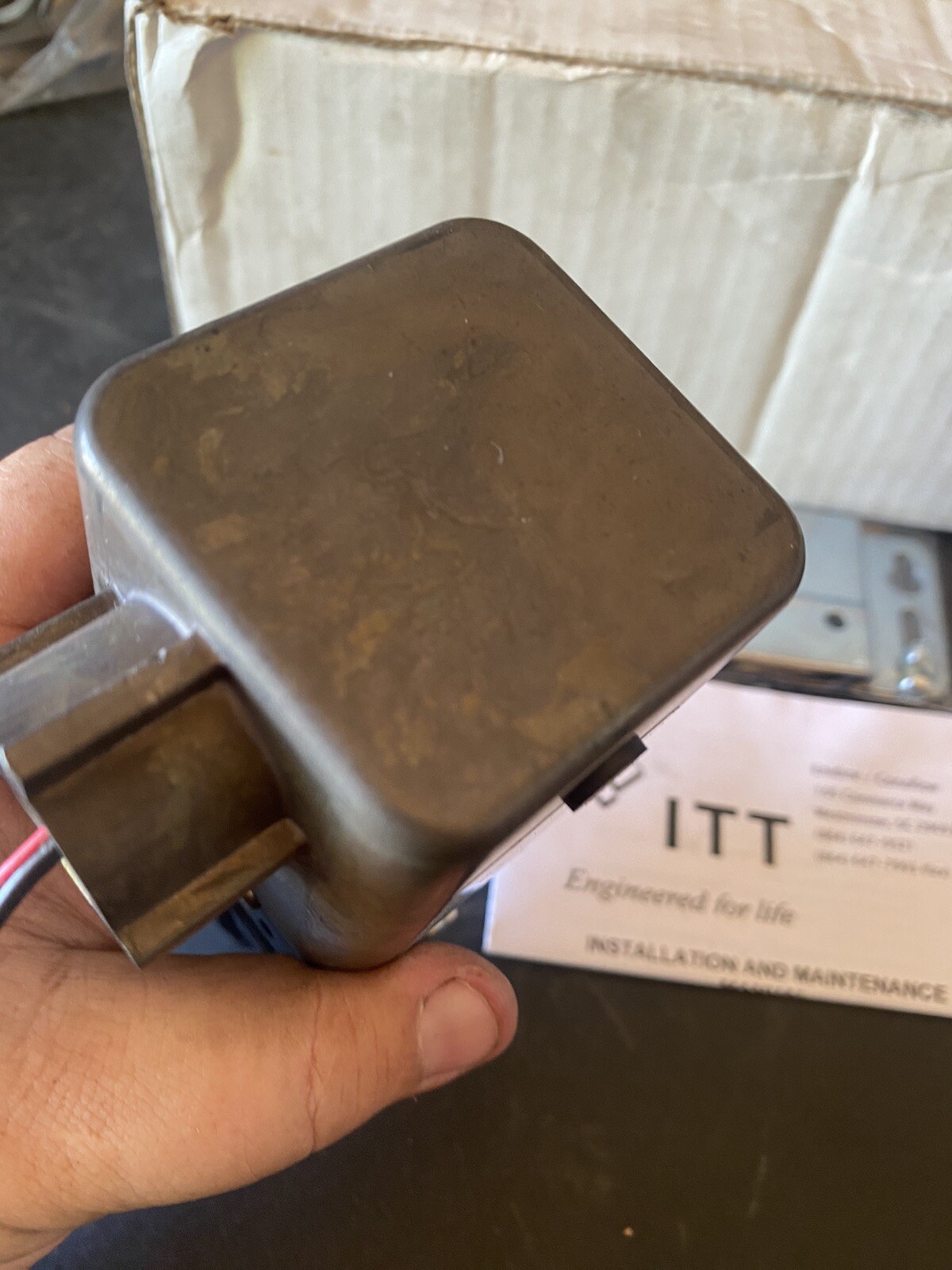 (MC41) GT6108EDXXM ITT ConoFlow Span Adjust Transducer 4-20MA 6-30PSI