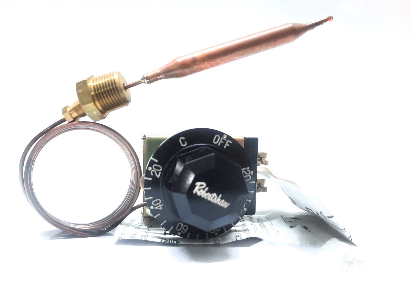 ROBERTSHAW CONTROLS EA3-106-48 05K7 THERMOSTAT RANGE OF 20°C TO 120°C.