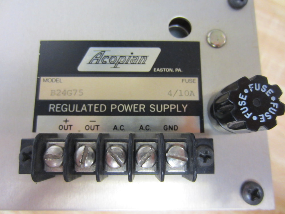 Acopian B24G75 Regulated Power Supply