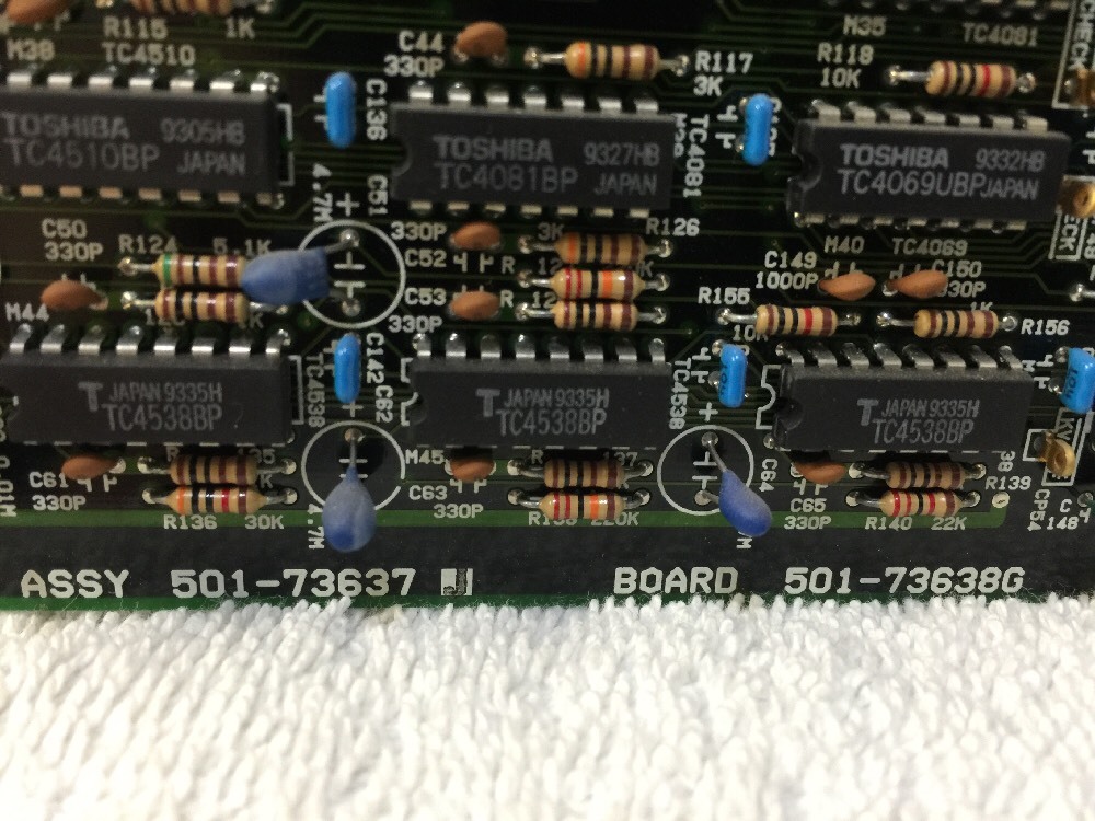 Shimadzu Assy 501-73637 / Board 501-73638G Used, Japan