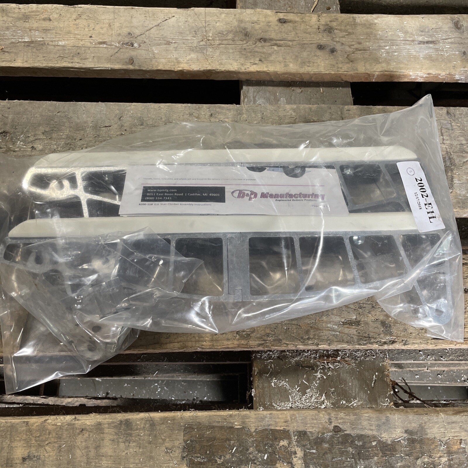 B&P Manufacturing 2002-E1L STAIR CLIMBERS, EXTRUDED ALUMINUM ***FREE SHIPPING***