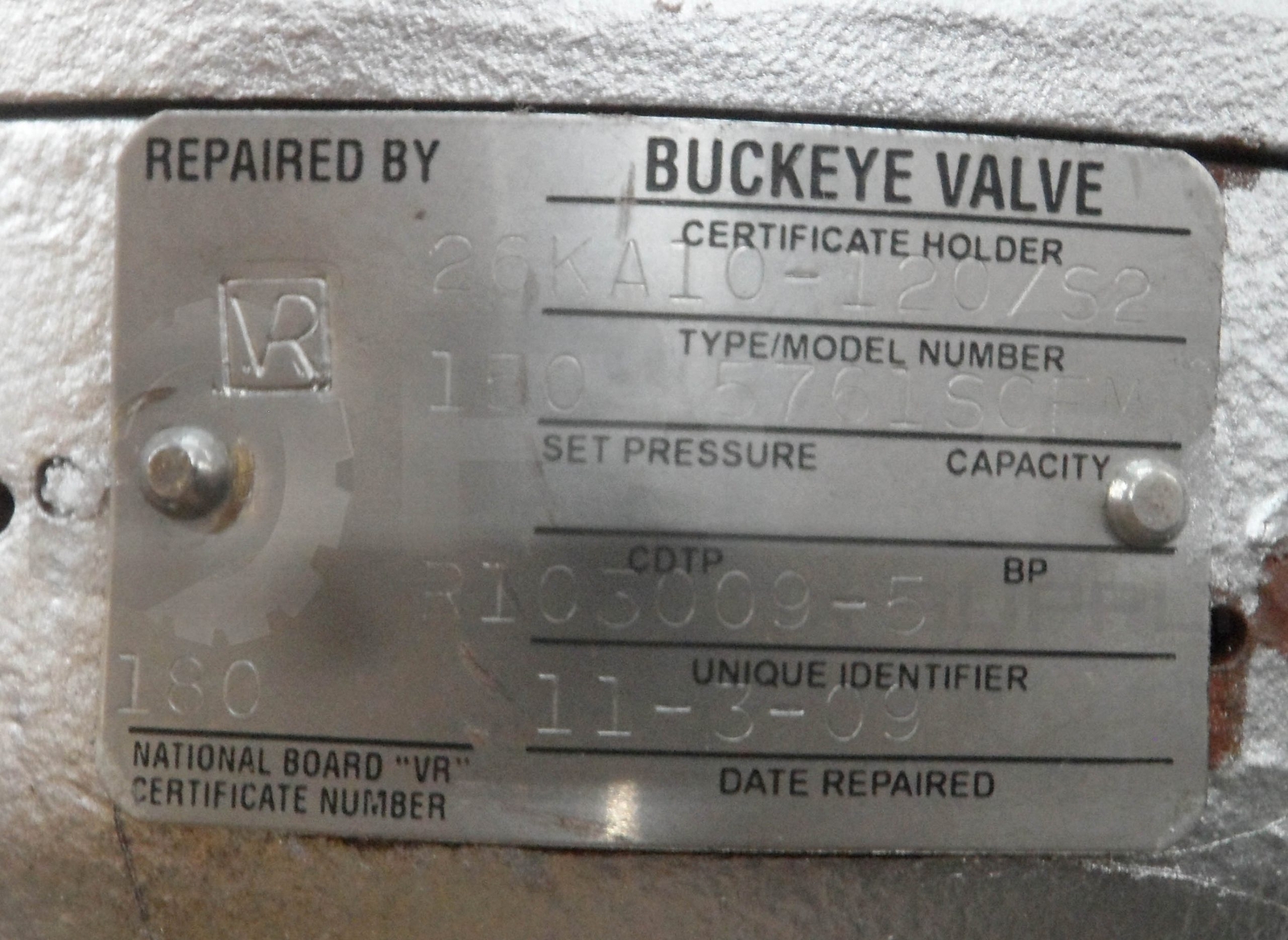 REPAIRED TELEDYNE FARRIS 26KA10-120/S2 VALVE 3K4 150PSIG *READ*